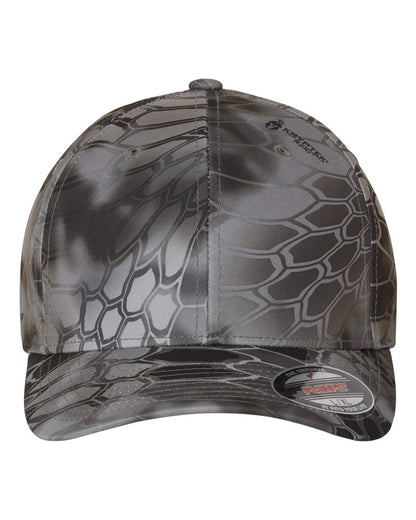 Flexfit Cotton Blend Cap 6277 #color_Kryptek Raid