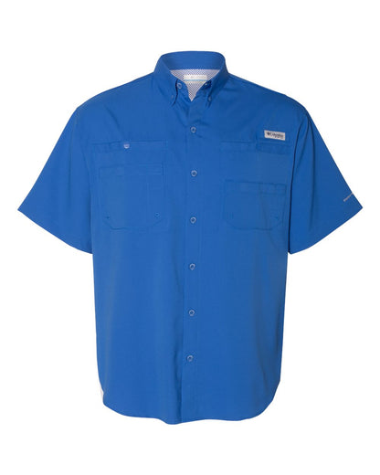 Columbia PFG Tamiami™ II Short Sleeve Shirt 212468 #color_Vivid Blue