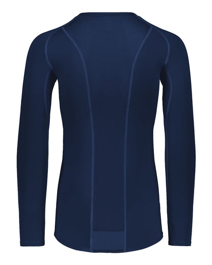 Russell Athletic Unisex CoolCore­® Long Sleeve Compression Shirt R20CPM #color_Navy