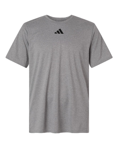 Adidas Men's Pregame T-Shirt AT101 #color_Medium Grey Heather/ Black