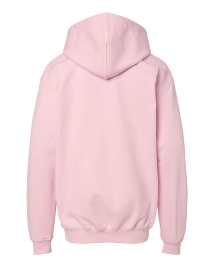 Gildan Softstyle® Youth Midweight Hooded Sweatshirt SF500B #color_Light Pink