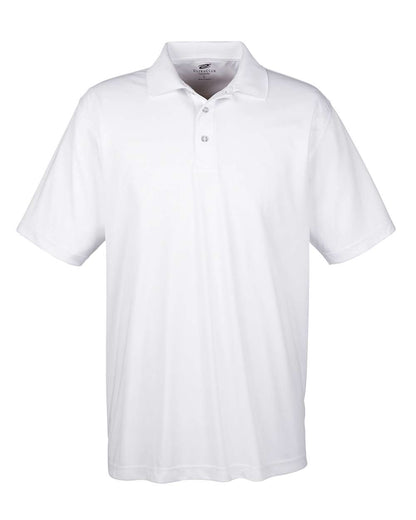 UltraClub Men's Cool & Dry Sport Performance Interlock Polo 8425 #color_White