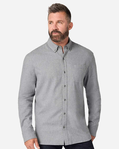 Boxercraft Men's Flannel Button Down Shirt BU7401 #colormdl_Oxford Heather