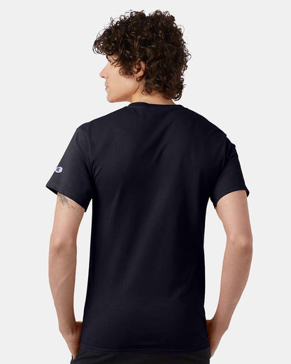 Champion Unisex Classic T-Shirt T425 #colormdl_Navy