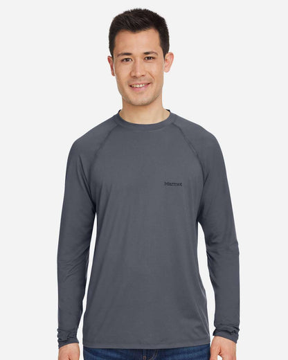 Marmot Unisex Windridge Long Sleeve T-Shirt M14153 #colormdl_Steel Onyx