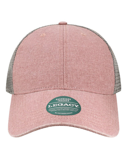 LEGACY Dashboard Trucker Cap DTA #color_Dusty Rose/ Grey