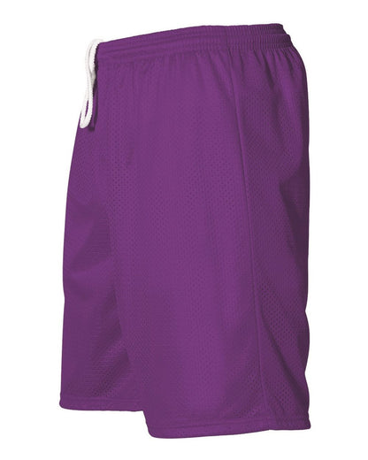 Alleson Athletic Men's Mesh Shorts 567P #color_Purple