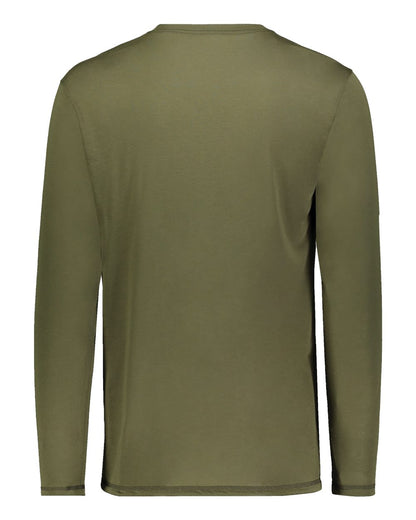 Augusta Sportswear Super Soft-Spun Poly Long Sleeve T-Shirt 6845 #color_Olive