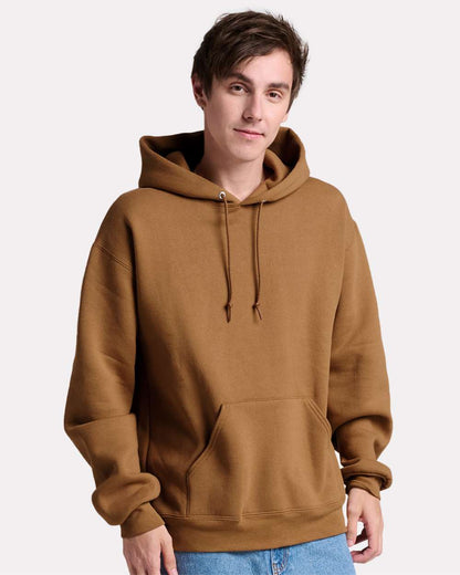 JERZEES Unisex Rugged Hooded Sweatshirt H12MR #colormdl_Golden Pecan
