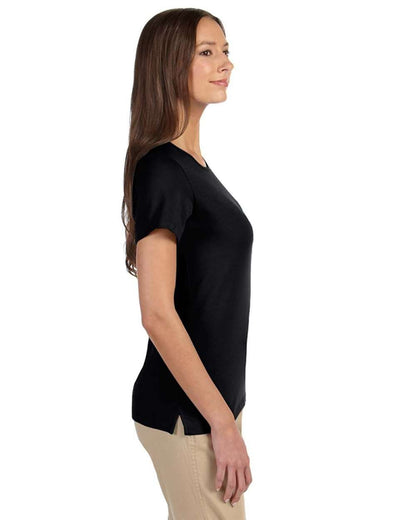 Devon & Jones Women's Perfect Fit™ Shell T-Shirt DP182W #colormdl_Black