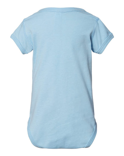 Rabbit Skins Infant Fine Jersey Bodysuit 4424 #color_Light Blue