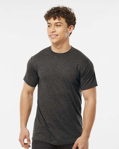 Tultex Poly-Rich T-Shirt 241 #colormdl_Heather Graphite