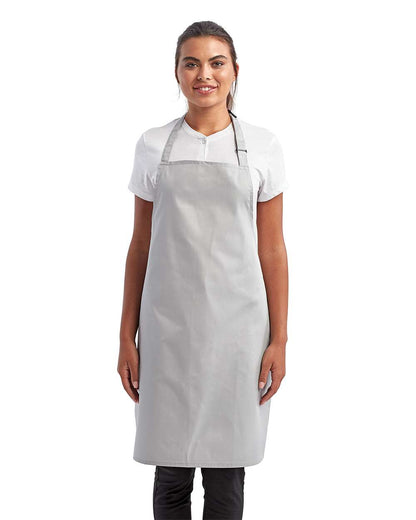Artisan Collection by Reprime Recycled Bib Apron RP150 #colormdl_Silver