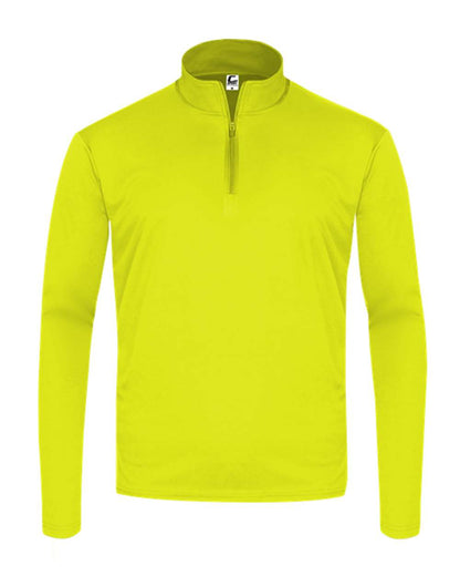 C2 Sport Youth Quarter-Zip Pullover 5202 #color_Safety Yellow