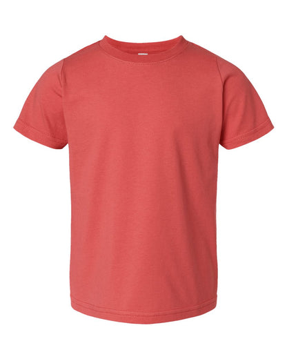 Rabbit Skins Toddler Fine Jersey Tee 3321 #color_Passionfruit