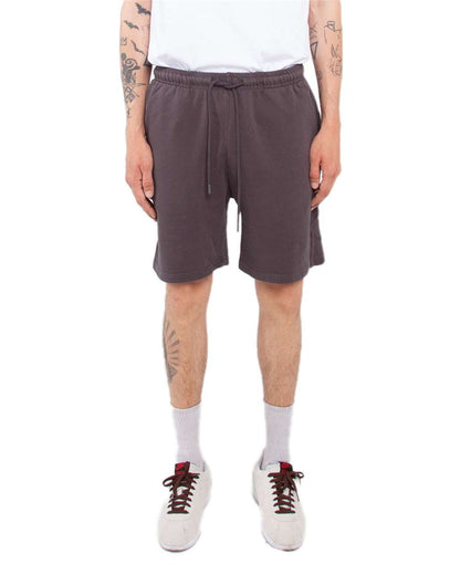Shaka Wear Men's Garment-Dyed Fleece Shorts SHGFS #colormdl_Shadow