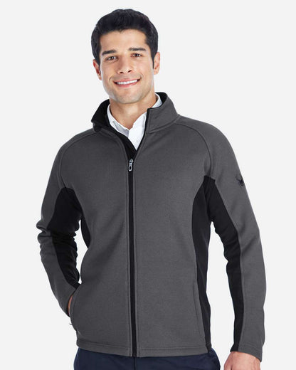 Spyder Men's Constant Full-Zip Sweater Fleece Jacket 187330 #colormdl_Polar/ Black