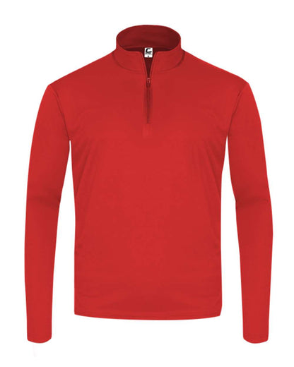 C2 Sport Youth Quarter-Zip Pullover 5202 #color_Red