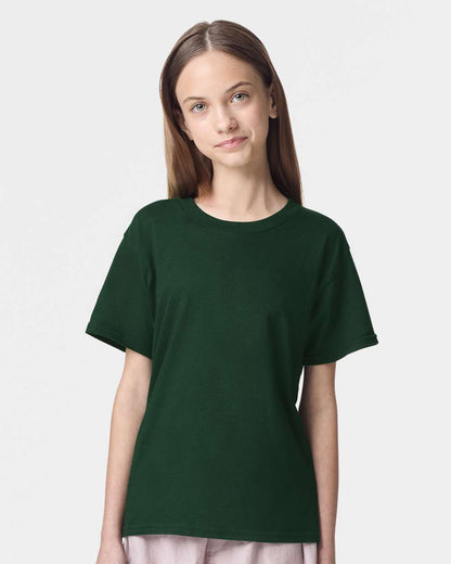 American Apparel Youth Fine Jersey Tee 2001Y #colormdl_Forest