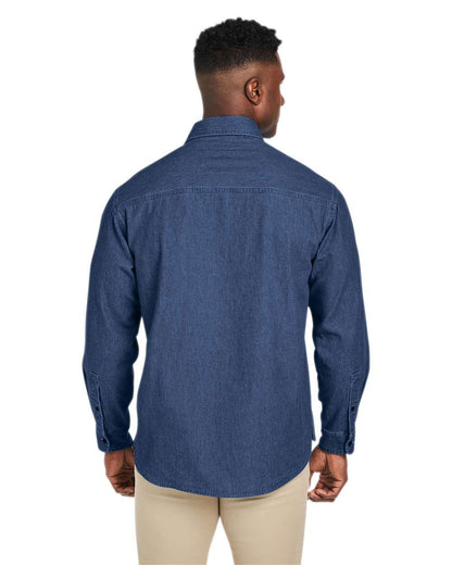 Harriton Unisex Denim Shirt Jacket M540 #colormdl_Dark Denim