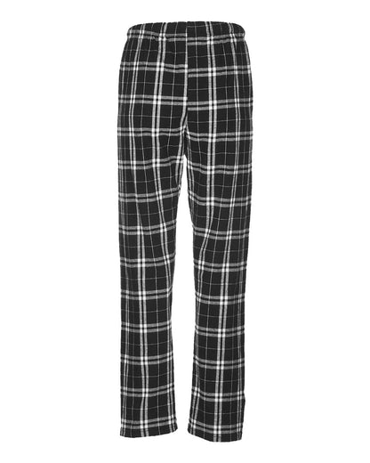 Boxercraft Women's Haley Flannel Pants BW6620 #color_Black/ White