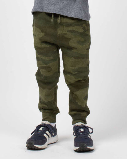 Independent Trading Co. Toddler Lightweight Special Blend Sweatpants PRM11PNT #colormdl_Forest Camo Heather