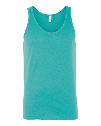 BELLA + CANVAS Jersey Tank 3480 #color_Teal