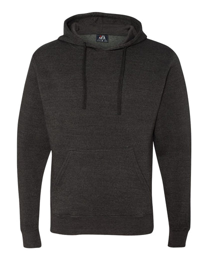 J. America Men's Cloud Fleece Hooded Sweatshirt 8620 #color_Charcoal Heather
