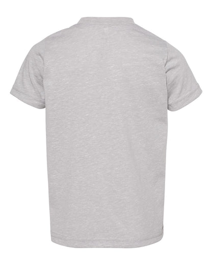 Rabbit Skins Toddler Harborside Mélange T-Shirt 3391 #color_Grey Melange