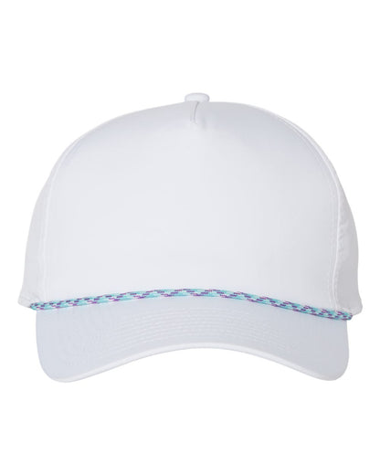 Imperial The Wrightson Cap 5054 #color_White/ Teal-Purple