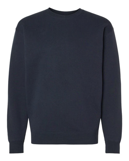 Independent Trading Co. Heavyweight Crewneck Sweatshirt IND3000 #color_Navy