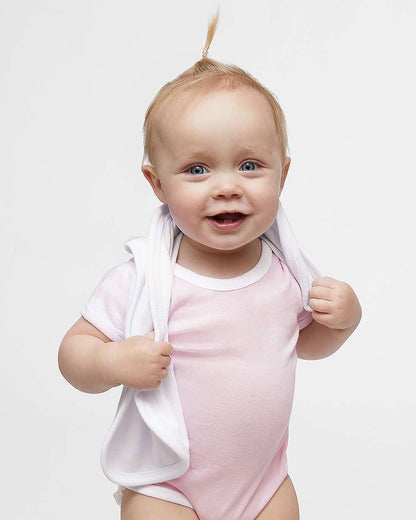 Rabbit Skins Infant Terry Burp Cloth 1014 #colormdl_White