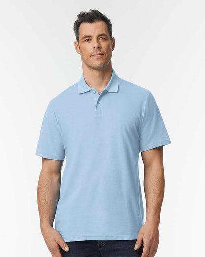 Gildan Softstyle® Adult Pique Polo 64800 #colormdl_Light Blue