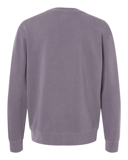 Independent Trading Co. Midweight Pigment-Dyed Crewneck Sweatshirt PRM3500 #color_Pigment Plum