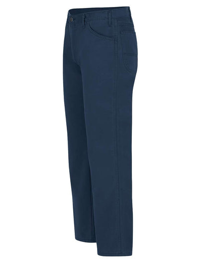 Dickies Men's Industrial Duck Carpenter Jeans LU23 #color_Navy - 34I