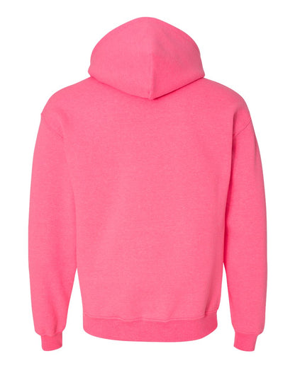 Gildan Unisex Heavy Blend™ Hooded Sweatshirt 18500 #color_Safety Pink