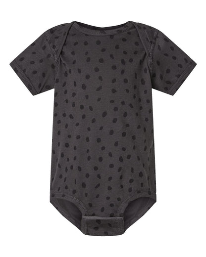 Rabbit Skins Infant Fine Jersey Bodysuit 4424 #color_Slate Spot