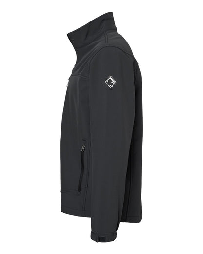 DRI DUCK Men's Tall Motion Soft Shell Jacket 5350T #color_Charcoal