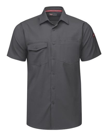 Red Kap Men's Cooling Work Shirt TSM2 #color_Carbon