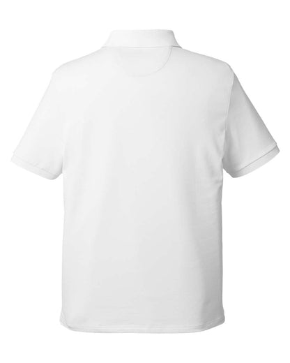 vineyard vines Men's Edgartown Pique Polo G011147 #color_White Cap