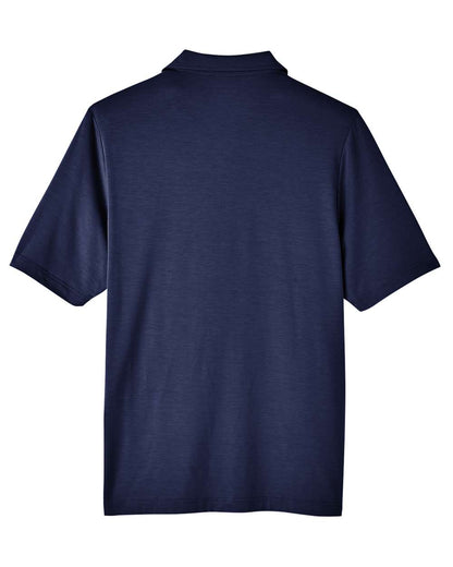 North End Men's JAQ Snap-Up Stretch Performance Polo NE100 #color_Classic Navy