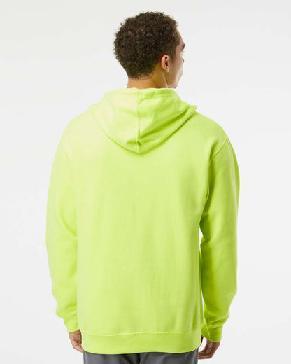 Independent Trading Co. Midweight Full-Zip Hooded Sweatshirt SS4500Z #colormdl_Safety Yellow