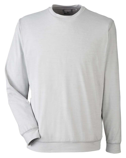 Puma Golf Men's Cloudspun Crewneck Sweatshirt 535500 #color_High Rise Heather