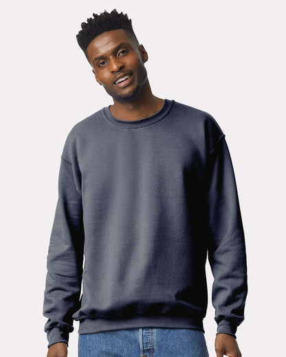 Gildan Unisex Heavy Blend™ Crewneck Sweatshirt 18000 #colormdl_Heather Dark Navy
