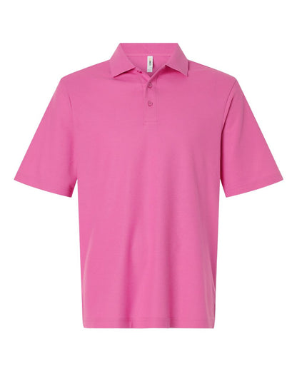 CORE365 Men's Resolve CVC Performance Pique Polo CE106 #color_Charity Pink