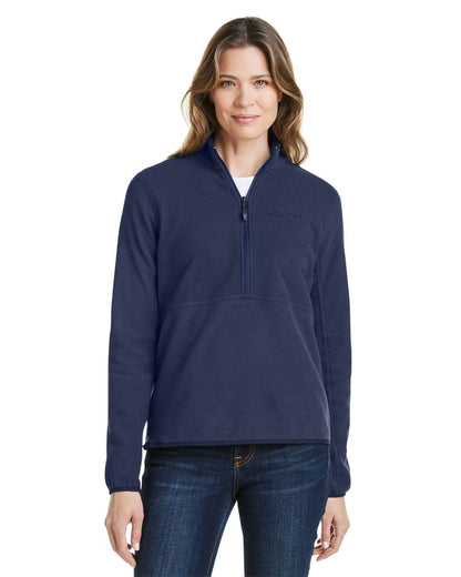 Marmot Women's Rocklin Half-Zip Jacket M12403 #colormdl_Arctic Navy