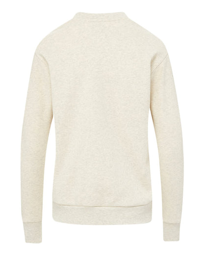 MV Sport Women's Raelynn Cloud Fleece Crewneck Sweatshirt W23140 #color_Oatmeal