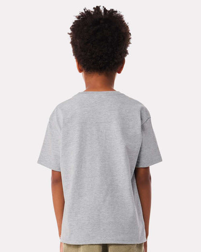 BELLA + CANVAS Youth 6oz. Heavyweight Tee 3010Y #colormdl_Athletic Heather
