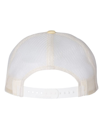 Richardson Low Pro Trucker Cap 115 #color_Pale Banana/ Birch