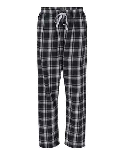 Boxercraft Women's Haley Flannel Pants BW6620 #color_Heritage Black Plaid